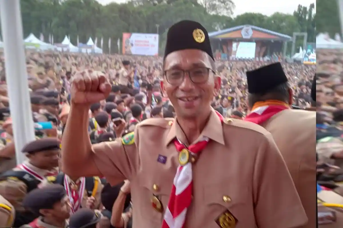 Asrul Abbas Pimpin Rombongan Pramuka Aceh ke Raimuna Nasional di Cibubur