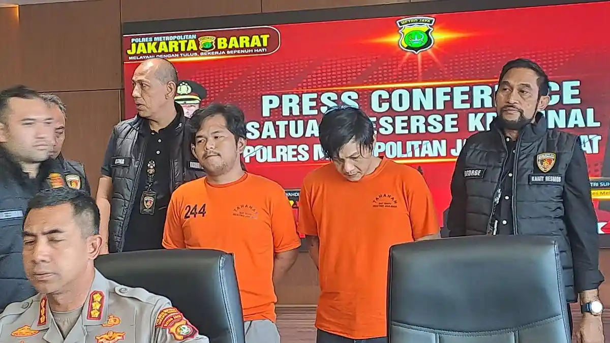 Berlagak Jadi Polisi, Dua Residivis Kasus Narkoba Tipu Pasutri saat COD Jual Beli Motor di Palmerah