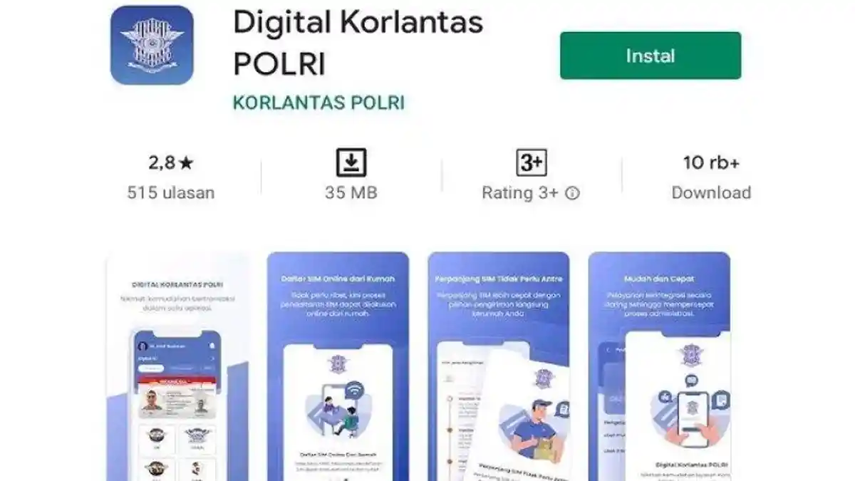 Cara Perpanjangan SIM C Dengan Aplikasi SINAR POLRI