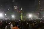 Malam Pergantian Tahun di Bundaran HI
