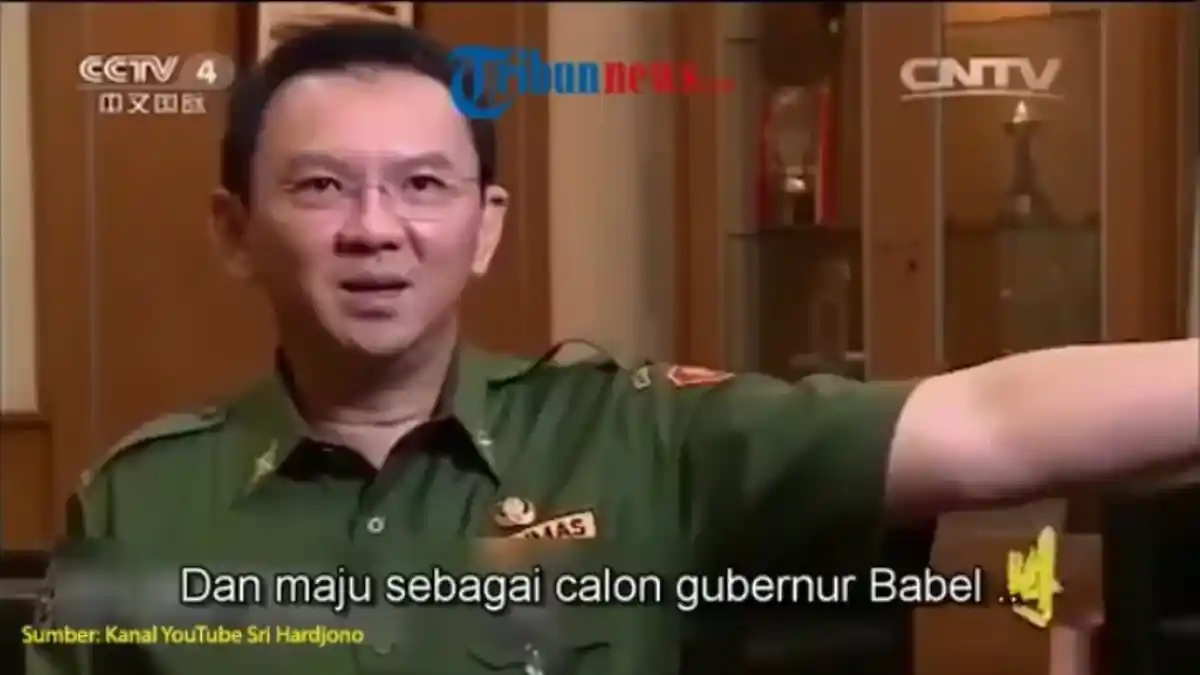 Ahok: Kalau Saya Maju dari Parpol, PDIP Pasti Dukung