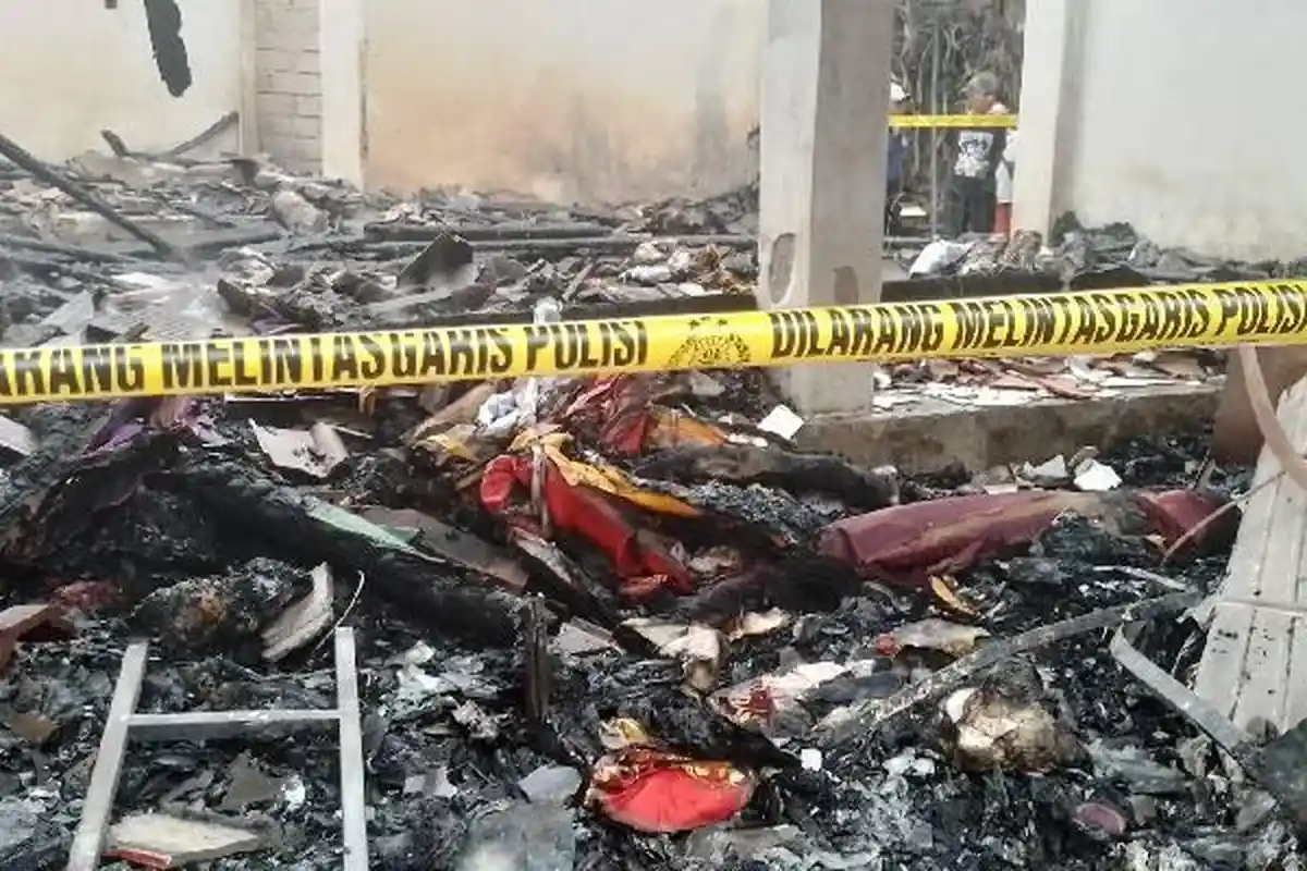 Kebakaran Toko Sarana Upakara di Payangan, Pulang Sembahyang Made Dirga Dapati Kios dan Rumah Ludes