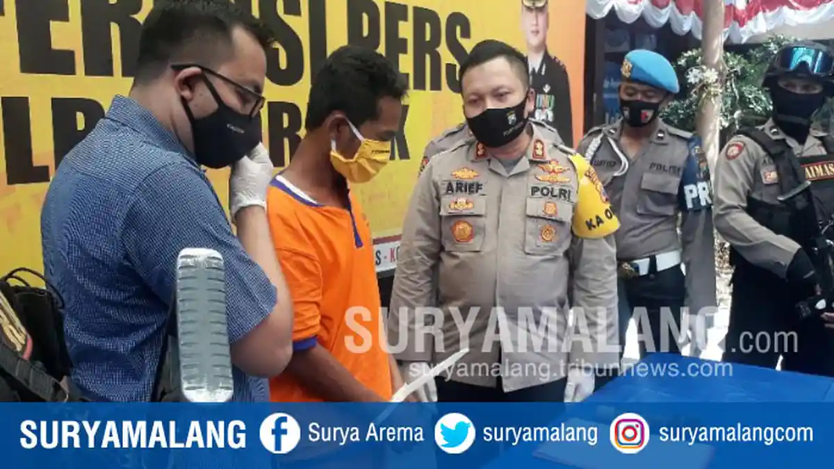 Baru Keluar Penjara, Pemuda Ini Bunuh Ayah Tirinya di Gresik