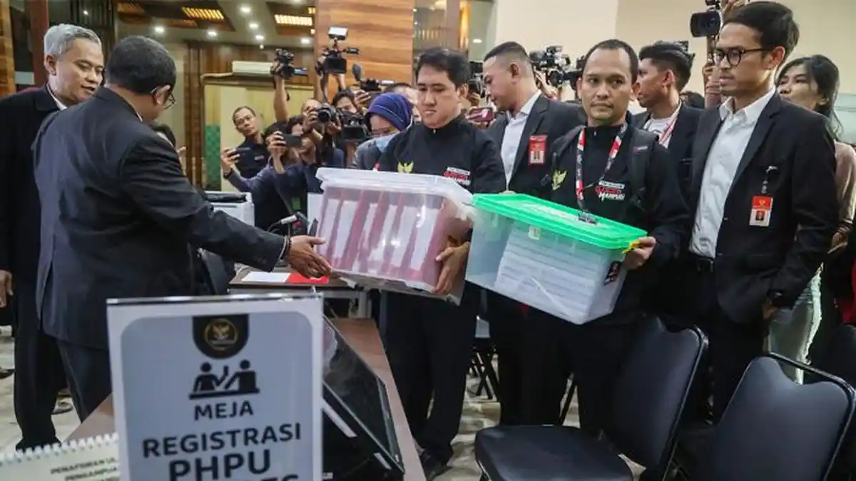 Pendaftaran Sengketa Hasil Pemilu 2024 ke MK Ditutup