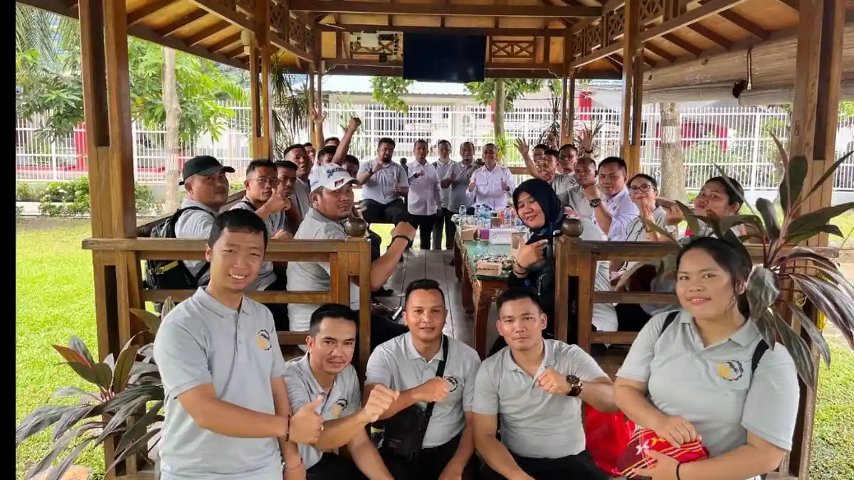 Peserta Bimtek Kegiatan Kerja dan Produksi Studi Tiru di Lapas dan Rutan Medan