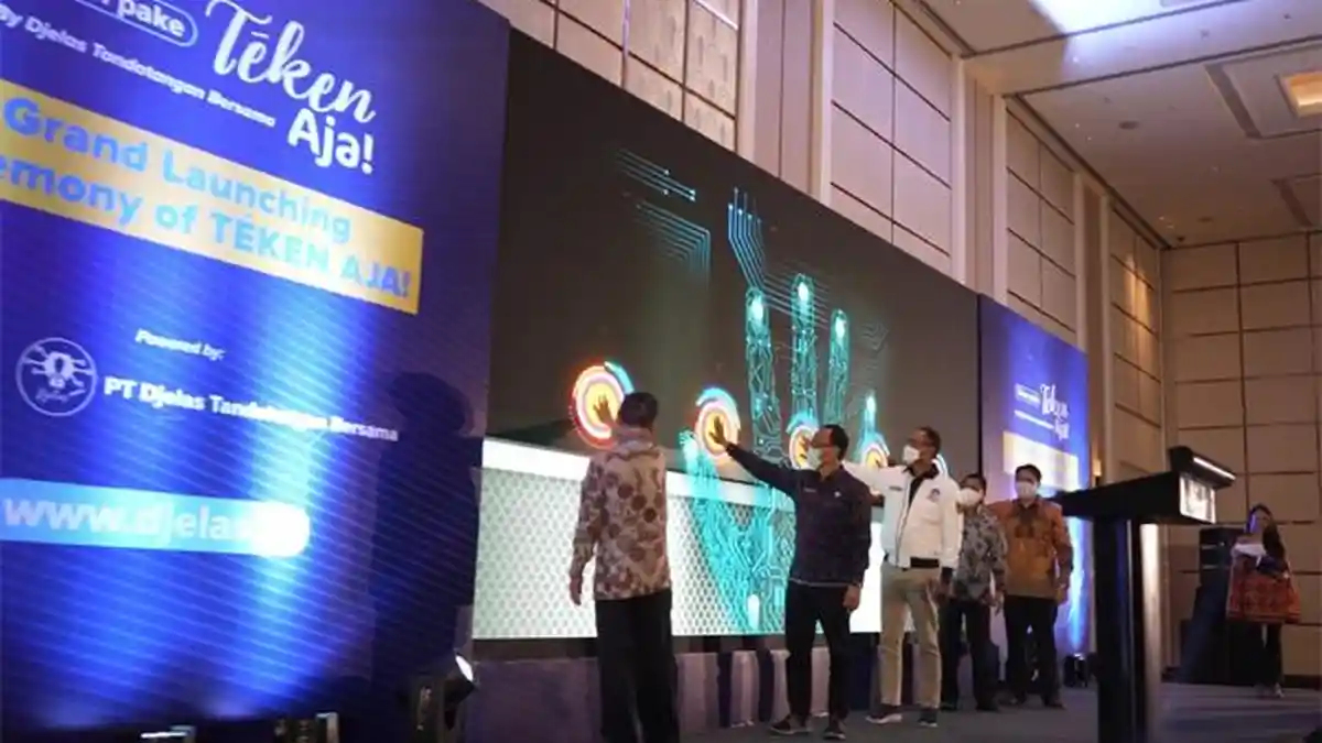 Resmi Berinduk di Kominfo, Platform Tanda Tangan Digital Teken Aja! Akhirnya Meluncur