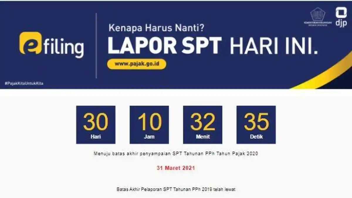 Lapor SPT Tahunan Lewat HP Sekarang Lebih Mudah Dengan e-Filling, Cek Caranya Disini!