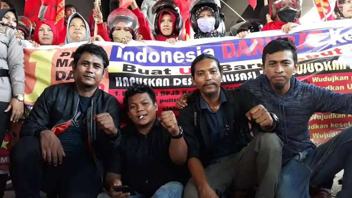 Pengurus KSN Sulsel Minta Prof Andalan Naikkan 30% Upah Buruh di Sulsel