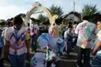 Siswa SMA di Banda Aceh Rayakan Kelulusan
