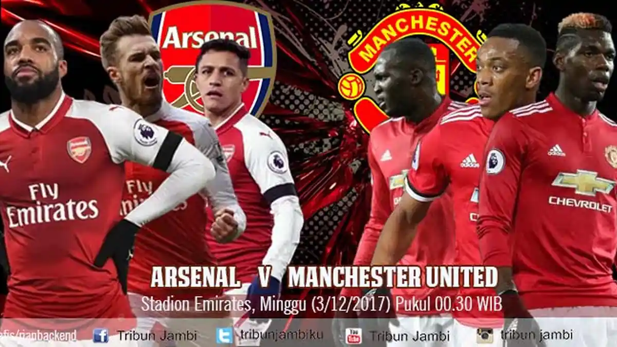 Live Streaming Arsenal vs Manchester United, Link Nonton Siaran Langsung Arsenal vs MU