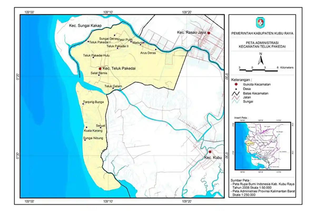 Luas Desa Tanjung Bunga 31 KM Persegi