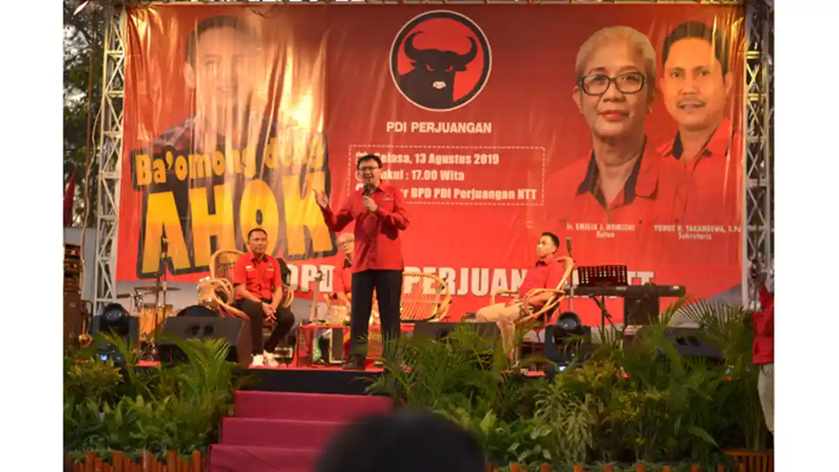 Dialog dengan Warga Kupang, Ahok BTP Sampaikan Lima Rahasia Jadi Pejabat Publik