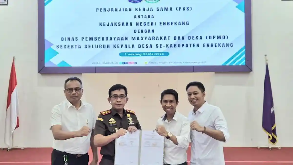 Kejari Enrekang Dampingi 112 Desa Kelola Dana Negara dalam Program Jaga Desa