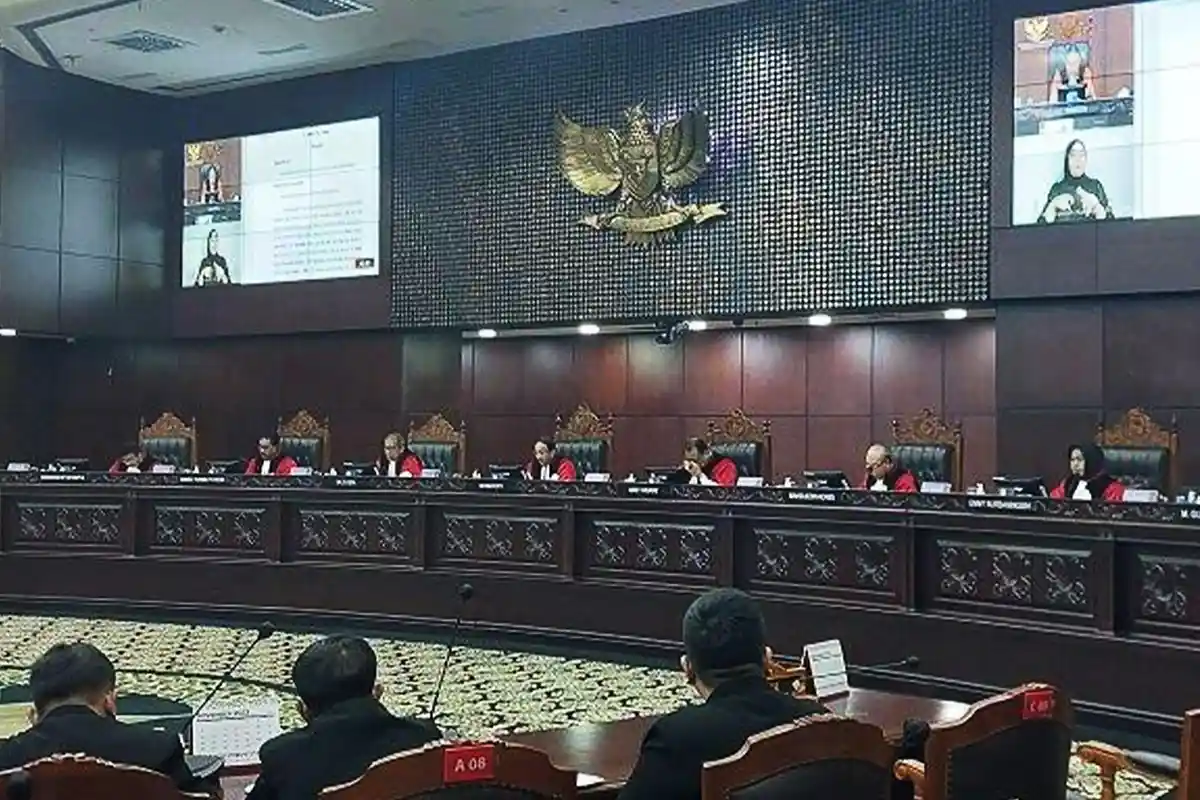 MK Bakal Panggil 4 Menteri Kabinet Indonesia Maju dalam Sidang Sengketa Pilpres 2024
