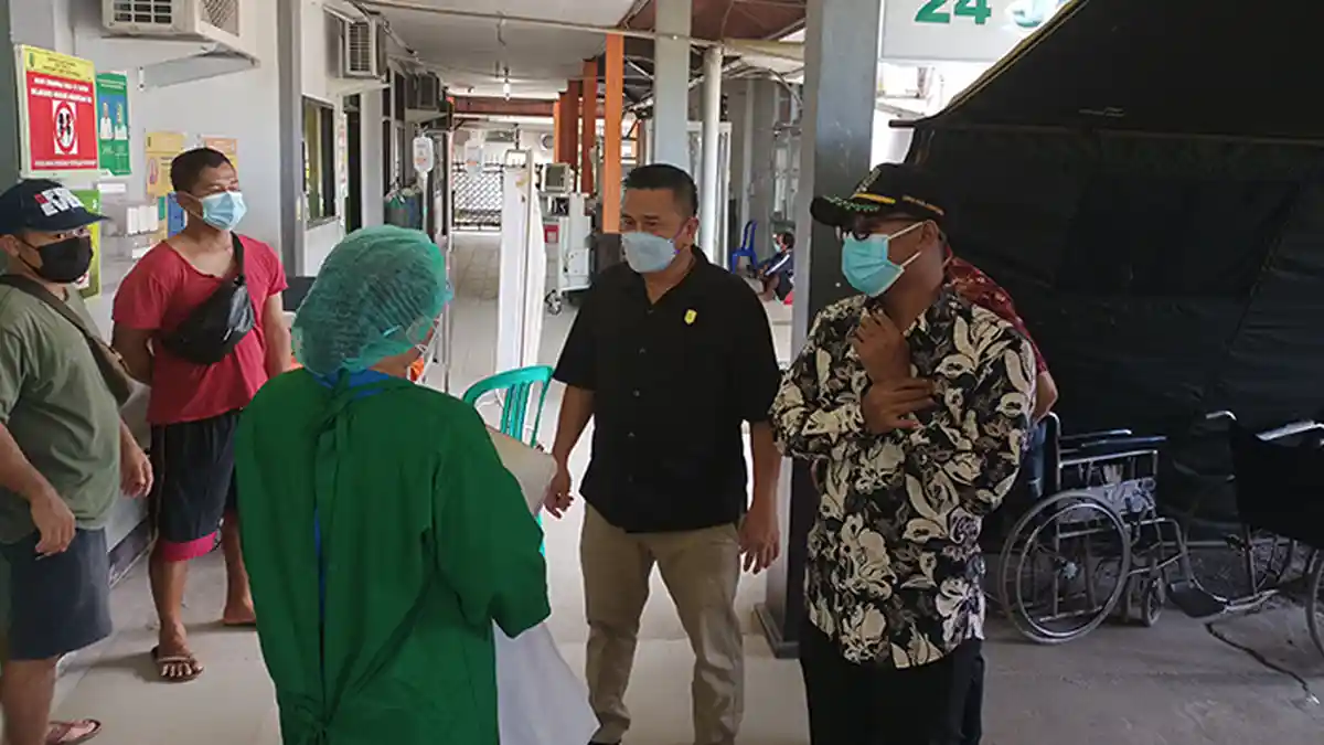 DPRD Sidak Ke RSUD Sambas, Pantau Ketersediaan Oksigen Hingga Bed Occupancy Rate Covid-19