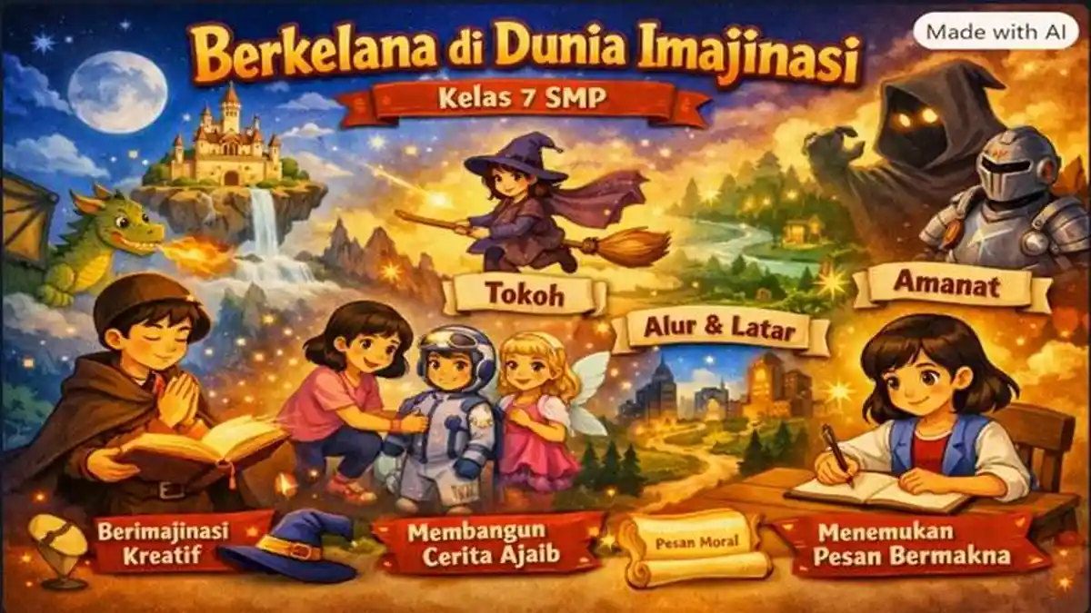 Ringkasan Materi Bahasa Indonesia Kelas 7 SMP Bab 2 Berkelana di Dunia ...