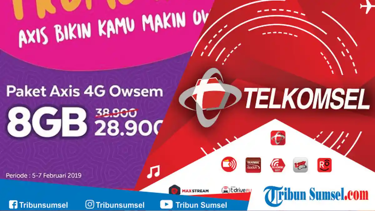 Promo Paket Data Axis Murah 8 GB Hanya Rp 28.900 Hanya Tinggal 2 Hari, Begini Cara Belinya