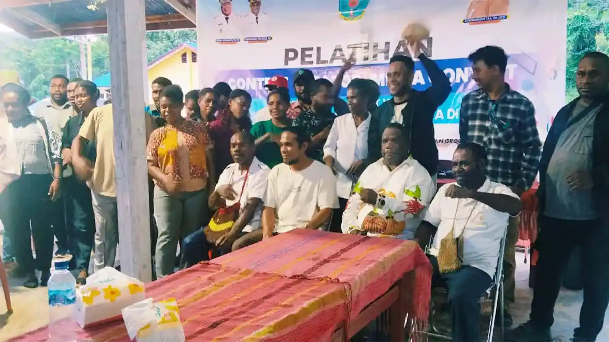 Pemkab Maybrat Gelar Pelatihan Content Creator untuk Pemuda Daerah