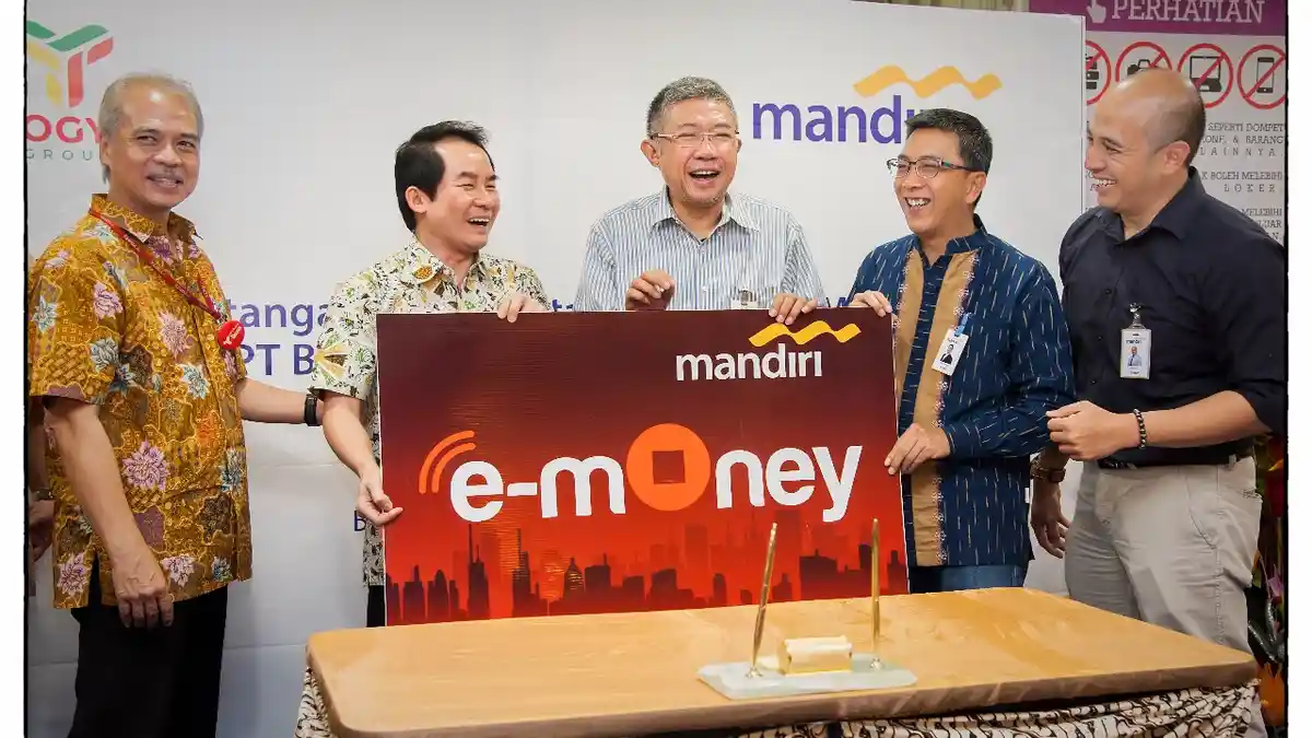 Bank Mandiri Gandeng Yogya Grup Perluas Layanan Penjualan E-Money