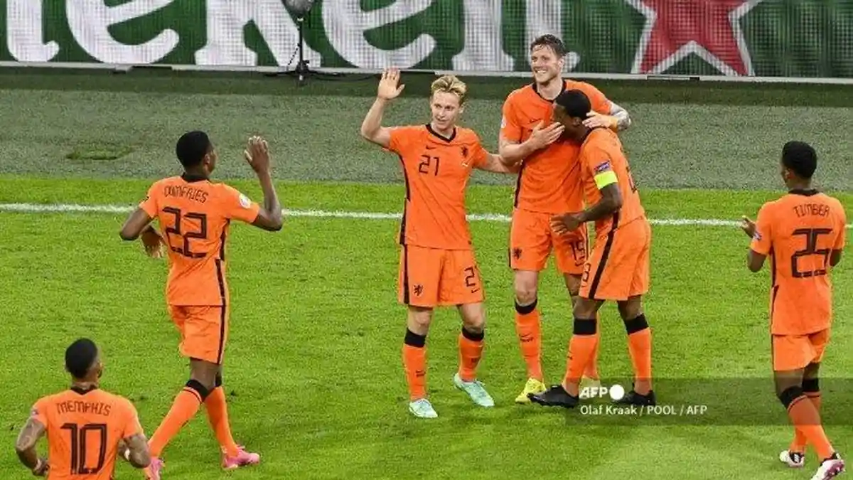 Hasil Euro 2020 - Belanda Kalahkan Ukraina, Drama Lima Gol Hiasi Babak Kedua