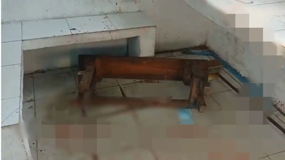 Banyak Darah di Pos Lantas Angkatan 66, Polantas di Palembang Ditusuk OTD