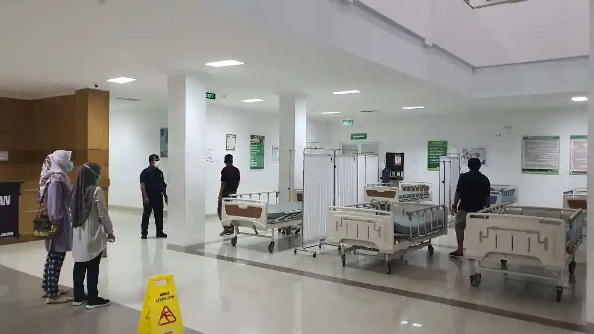 Pasien Covid-19 di RSUD Marsidi Judono Sempat Full, Manajemen Putuskan Extra Bed