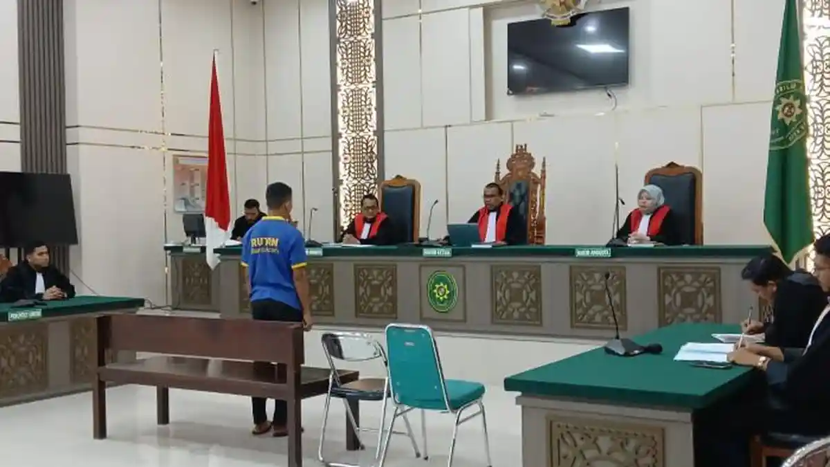 Terdakwa Pembunuhan Mahasiswa di Jeulingke Divonis 20 Tahun Penjara