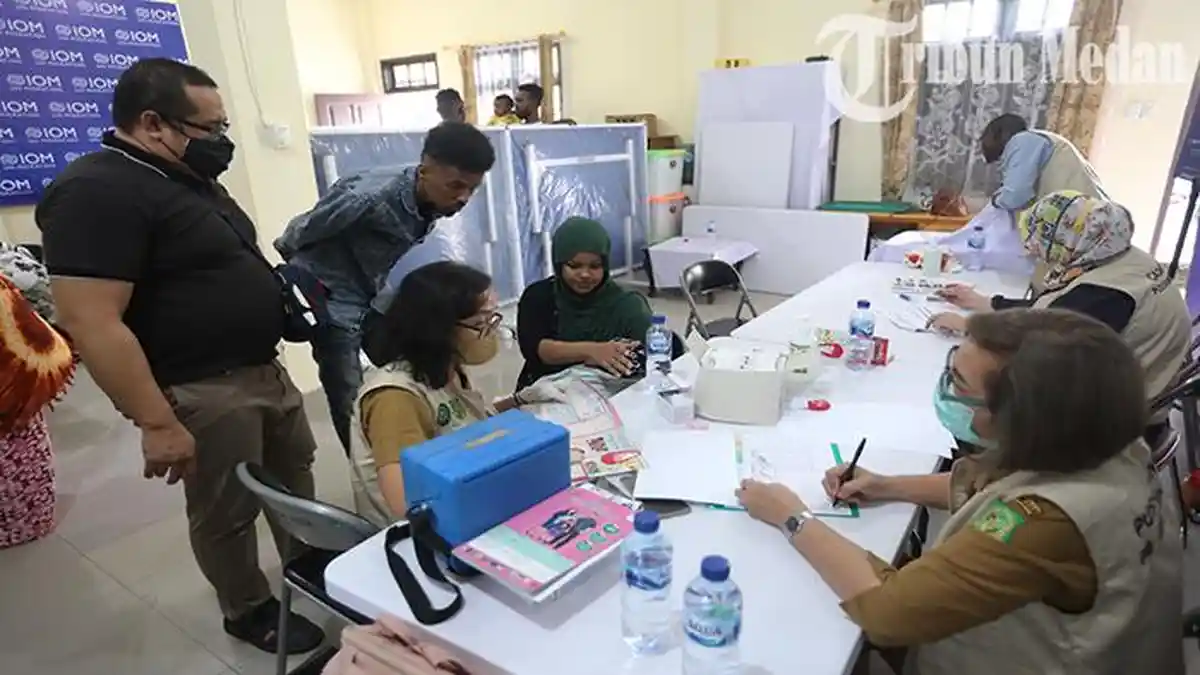 Berita Foto: Pengungsi Dilatih Jadi Petugas, Anak-anak Imigran Kini Mendapatkan Layanan Posyandu - 26062023_POSYANDU-IMIGRAN_ABDAN-SYAKURO-8.jpg
