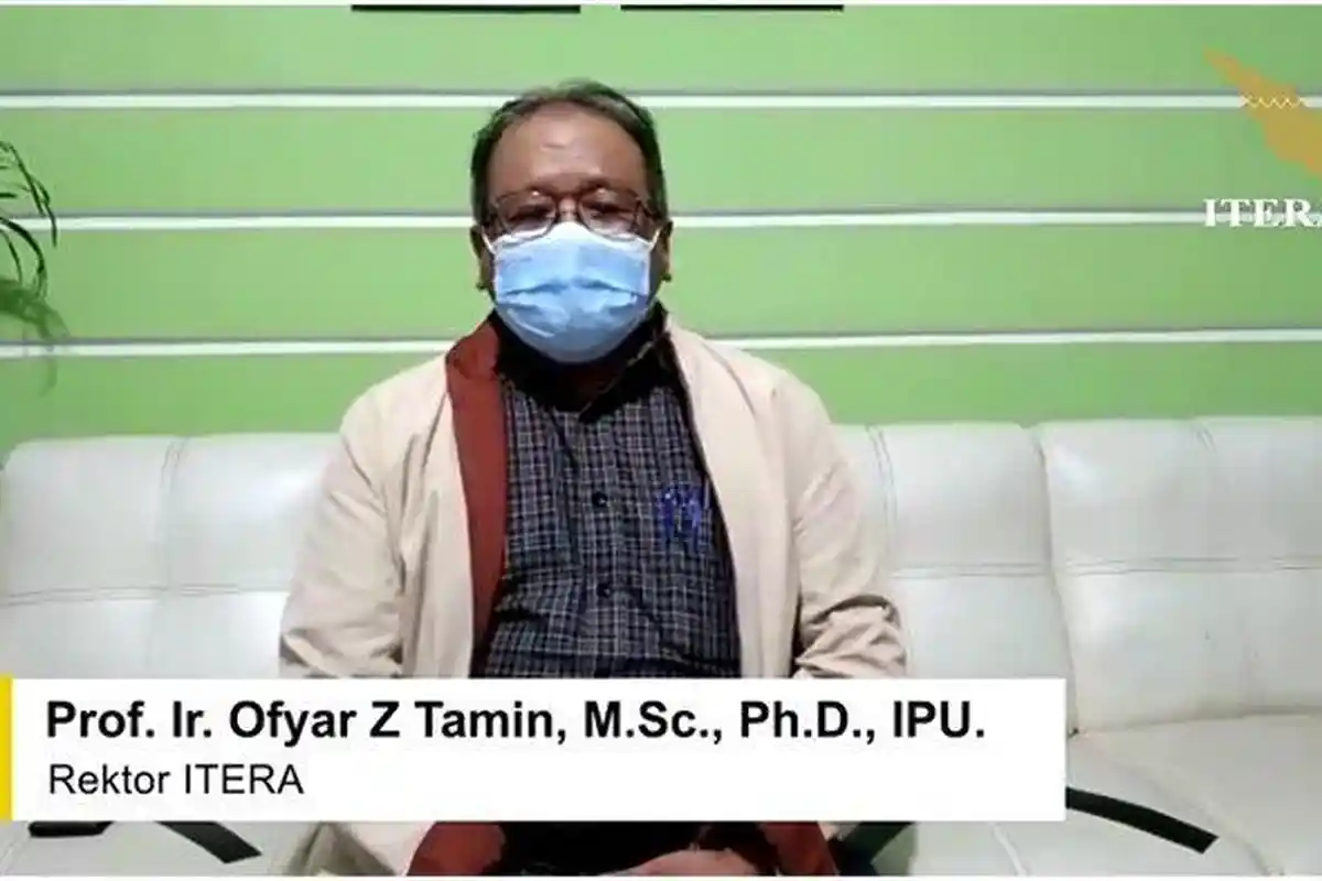 Rektor Itera Ofyar Z Tamin Diperbolehkan Keluar RSUDAM, Sempat Positif Covid-19