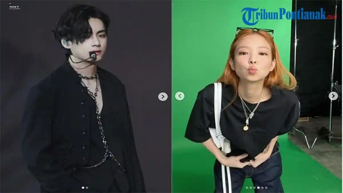 YouTube Asal Korea Selatan Bagikan Bukti V BTS dan Jennie BLACKPINK Pacaran