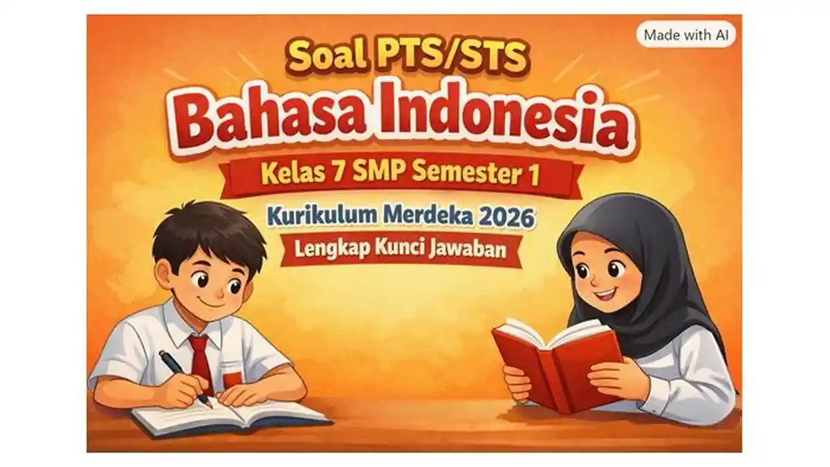 Soal PTS/STS Bahasa Indonesia Kelas 7 SMP Semester 1 Kurikulum Merdeka ...