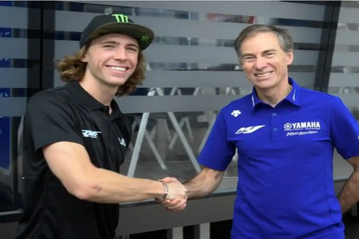 Line-up Pebalap MotoGP 2022, Yamaha Pilih Promosikan Pebalap Moto3 dan Tandem dengan Dovisiozo