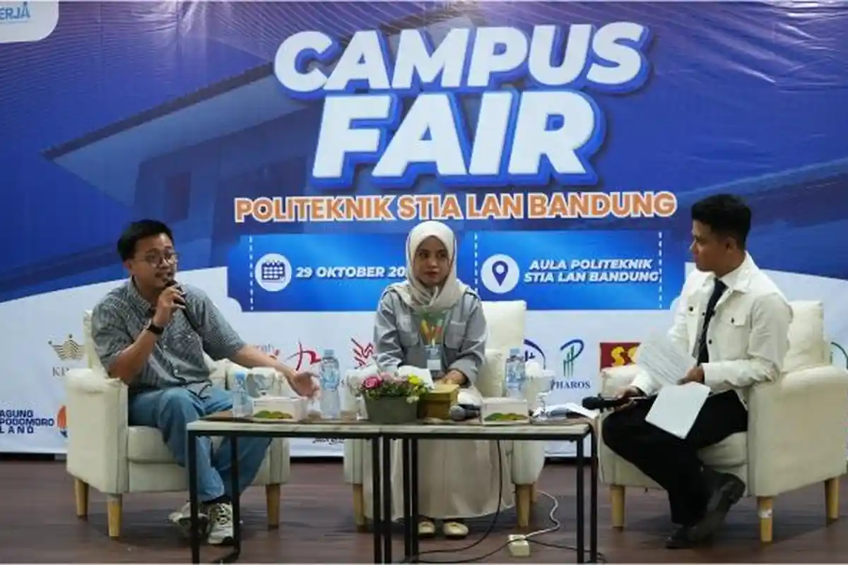 Politeknik STIA LAN Bandung Gelar Campus Fair 2025, Puluhan Perusahaan Buka Peluang Karier