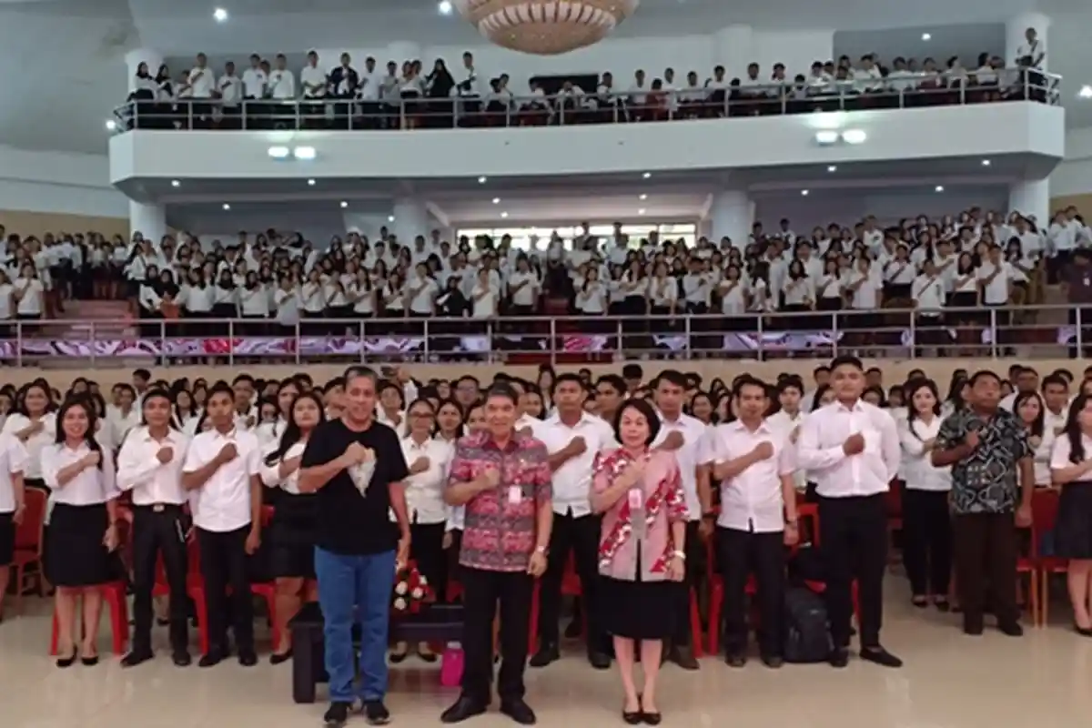 Ribuan Pelamar CPNS Pemprov Sulut Ikuti Pembekalan SKD di Kantor Gubernur