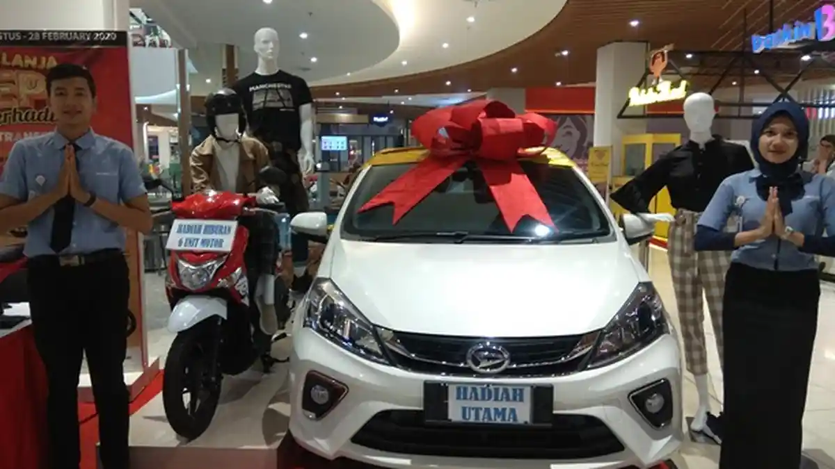 Ada Hadiah Mobil dan Motor, Transaksi Minimal Rp 250 Ribu di Transmart Jambi