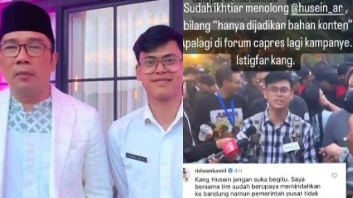 SEMPAT Bikin Pemerintah Panik Bongkar Pungli Latsar CPNS,Husein Sentil Aksi Ridwan Kamil:Cuma Konten