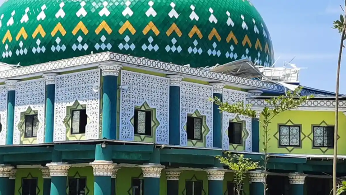 Masjid Agung Darussalam Musi Rawas Gelar Shalat Ied, Prokes Ketat