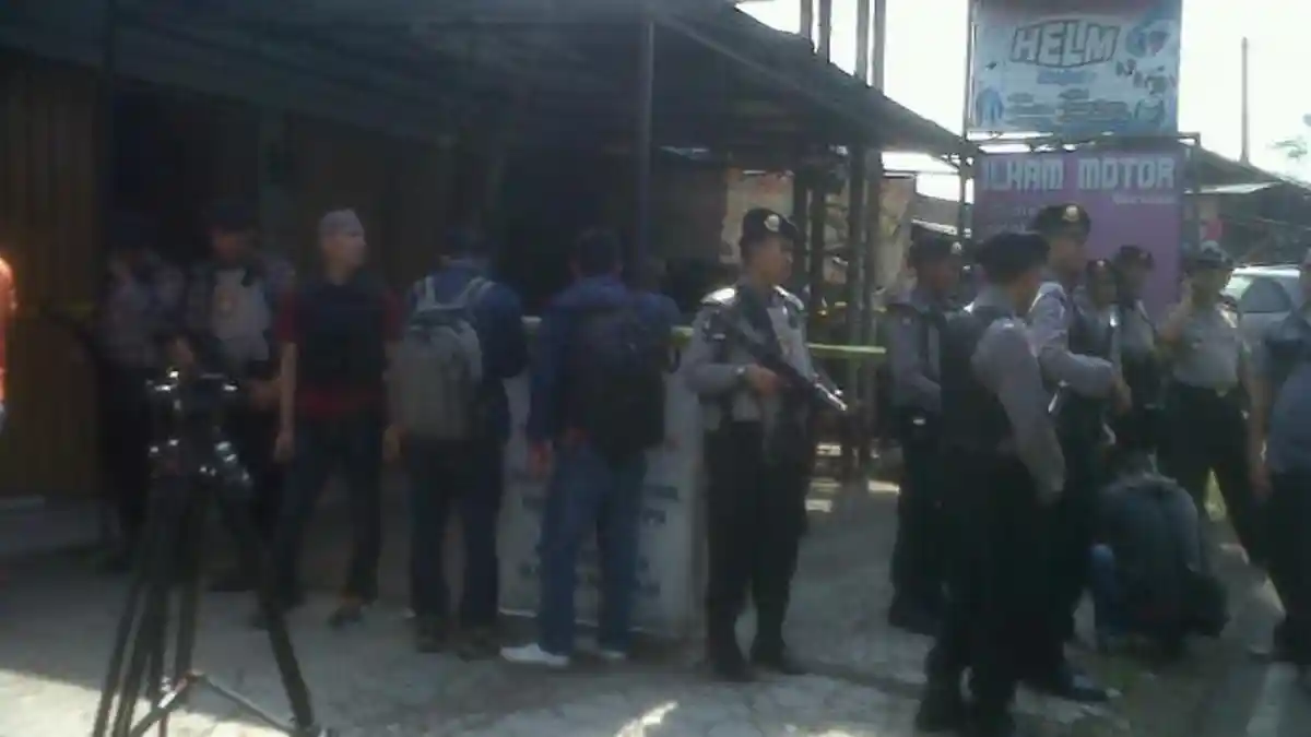 Terduga Teroris di Serang Mengontrak Kios Sejak 2011