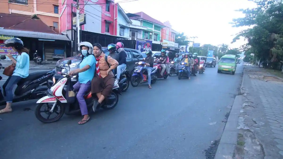 Satlantas Polresta Samarinda Senin (29/4) Gelar Patuh Berkendara, Tindak 7 Jenis Pelanggaran Ini