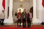 Pasangan Ganda Juara All England 2018 Temui Jokowi