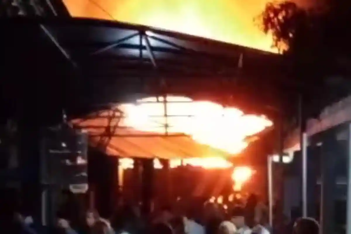 Pondok Pesantren di Cimanggu Sukabumi Terbakar, Santri yang Sedang Mengaji Berhamburan Keluar