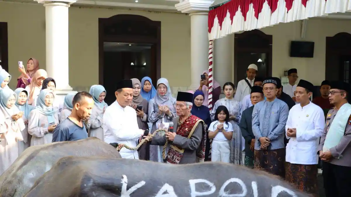 Momentum Iduladha, Bupati Kudus Sam'ani: Teladan Keikhlasa  Ibrahim dan Ismail