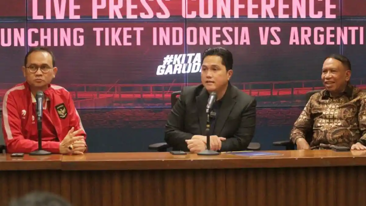 KETUA PSSI Bereaksi Begini Terkait Penonton Minta Refund Tiket karena Messi Tak Main Lawan Indonesia