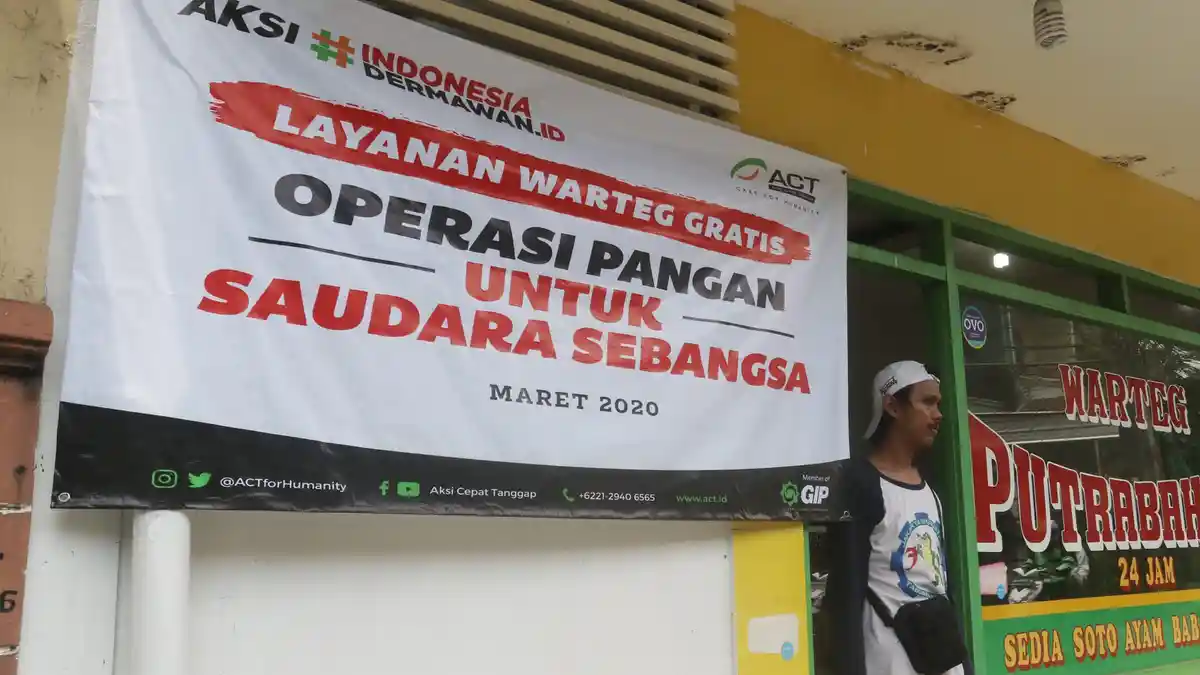 Catat, Ini Warteg-warteg di Jabodetabek yang Sediakan Makanan Gratis