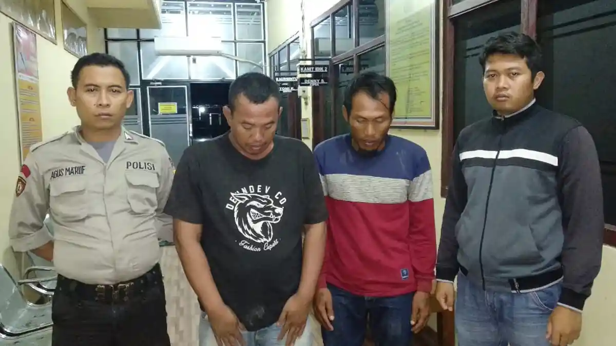 Polres Tulangbawang Cokok 2 Nelayan Saat Akan Transaksi Narkoba