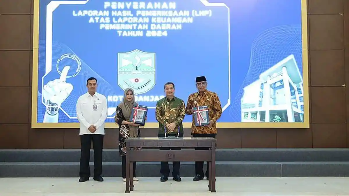 Pemkot Banjar Raih Opini WTP 16 Kali Berturut-turut Tertinggi Se-Jawa Barat