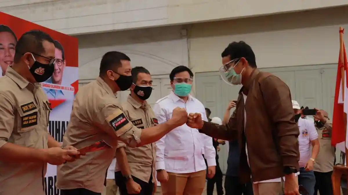 Debat Kandidat Perdana, Sejumlah Tokoh Gerindra Turun ke Medan