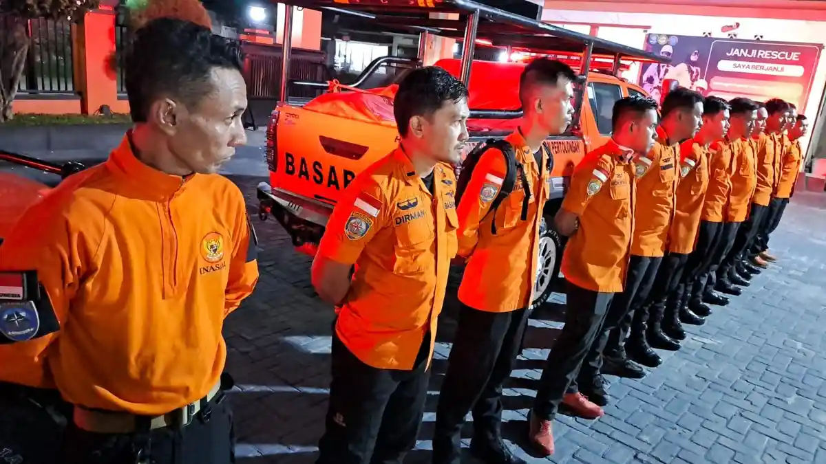 Basarnas Palu Kirim 10 Personel Bantu Operasi SAR Pesawat ATR di Maros