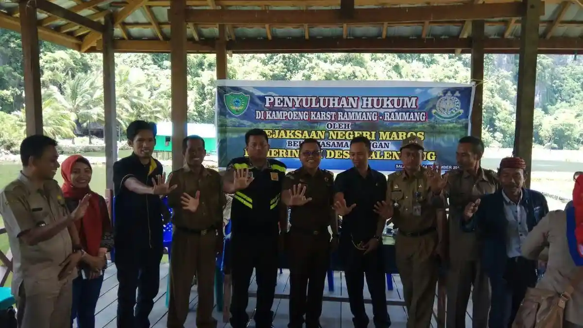 Harga Tanah di Rammang-rammang Mulai Mahal, Kejari Lakukan Ini ke Warga