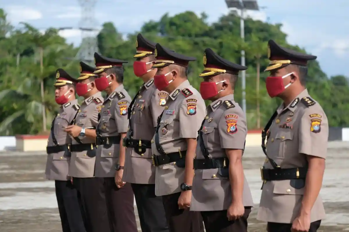 Polda Sulbar Naik Tipe A, Tujuh PJU Kembali Dikukuhkan